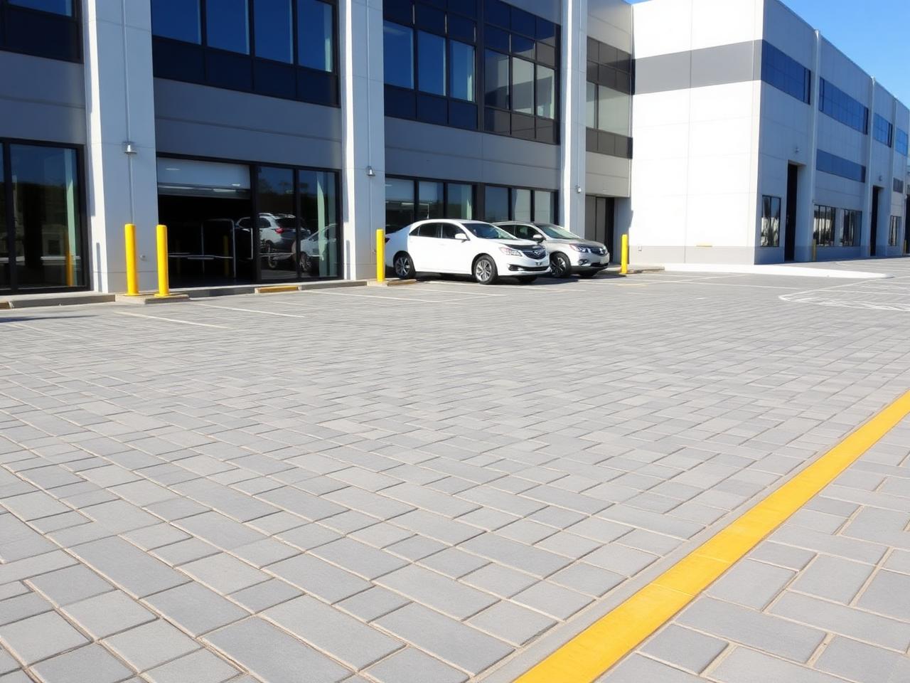 Parking firmowy w Katowicach
